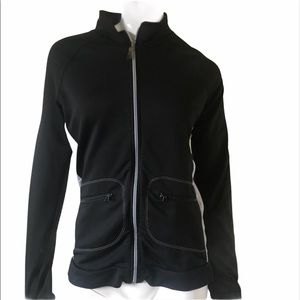 Alo Yoga Zip Up Workout Jacket Coat Top